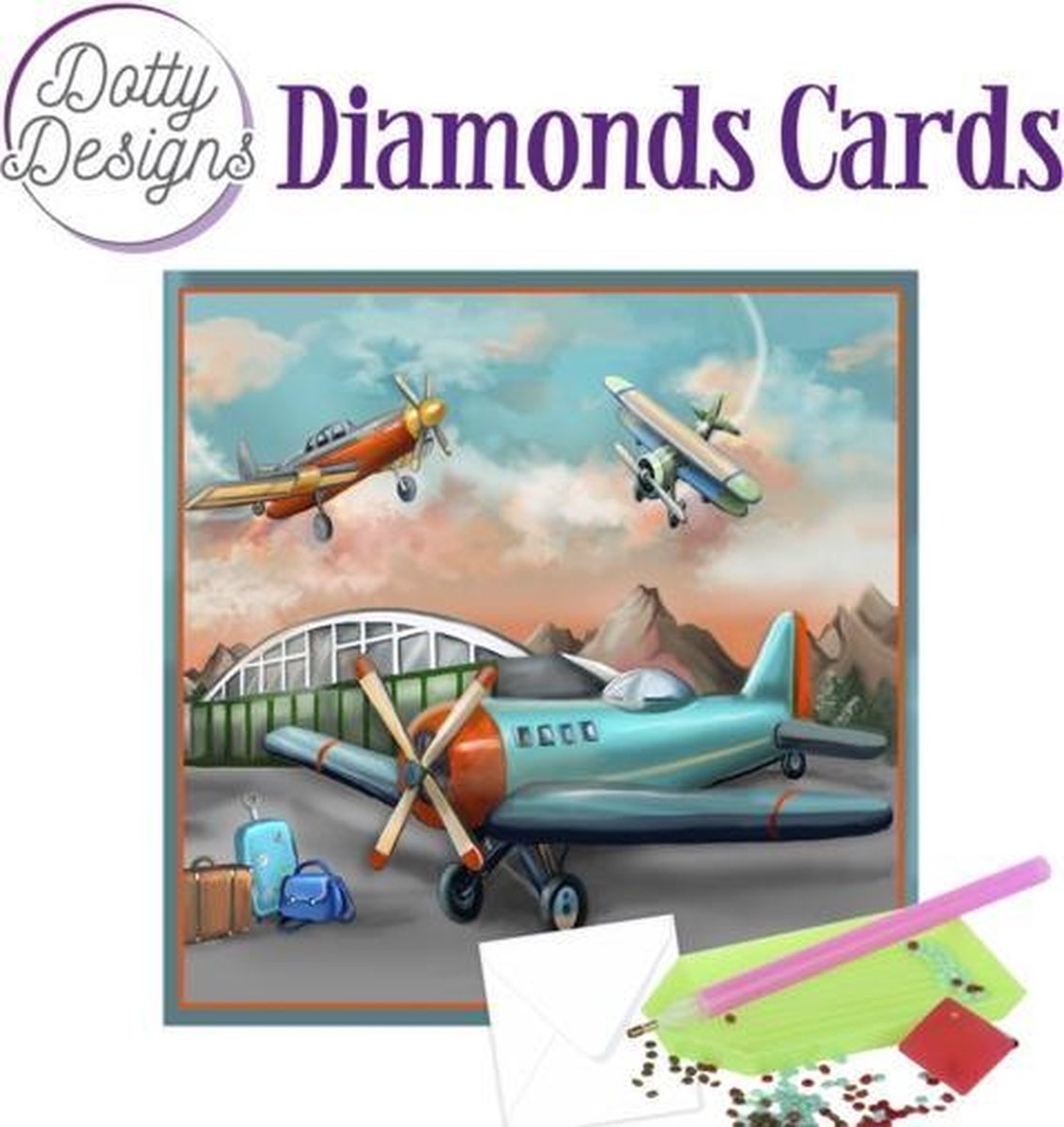   Diamond Cards - Planes | DDDC1027